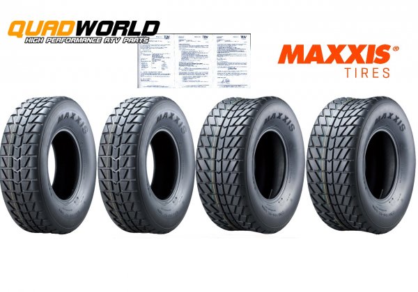 Straßenreifen für Kymco Maxxer 450i Teilegutachten für 25 Zoll Reifen