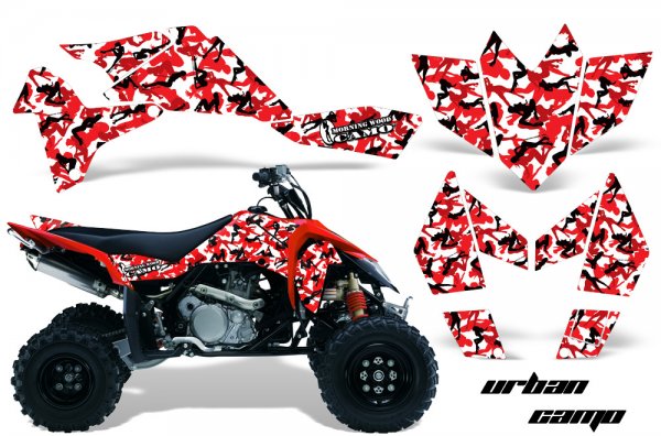 Grafik Kit Dekor Urban Camo Suzuki LTR 450 Quad ATV Graphic Kit