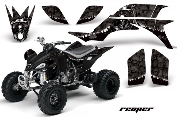 Grafik Kit Dekor Reaper Yamaha YFZ 450 04-08 Quad ATV Graphic Kit
