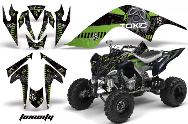 Grafik Kit Dekor Toxicity Yamaha YFM 700R Quad ATV Graphic Kit