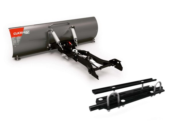 Kimpex Schneeschild Kit ClickNGo 2 137 cm 54" für ATV Polaris 400 / 500 / 570 Komplettes Kit