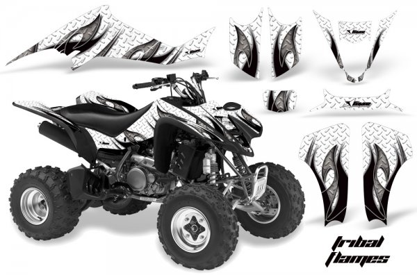 Grafik Kit Dekor Tribal Flame Suzuki LTZ 400 04-08 Quad ATV Graphic Kit
