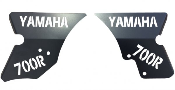 Frame Guards Rahmenschützer Yamaha YFM 700R Typ 700R schwarz