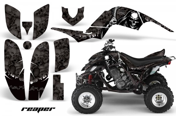 Grafik Kit Quad Dekor Reaper Yamaha YFM 660R Quad ATV Graphic Kit