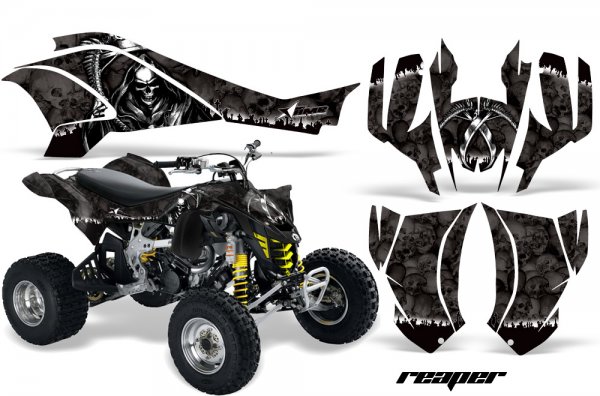 Grafik Kit Dekor Reaper Can Am DS450 Quad ATV Graphic Kit