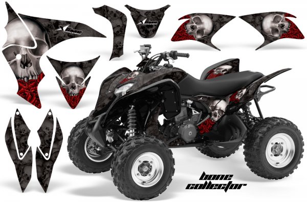 Grafik Kit Dekor Bone Collector Honda TRX 700XX Quad ATV Graphic Kit