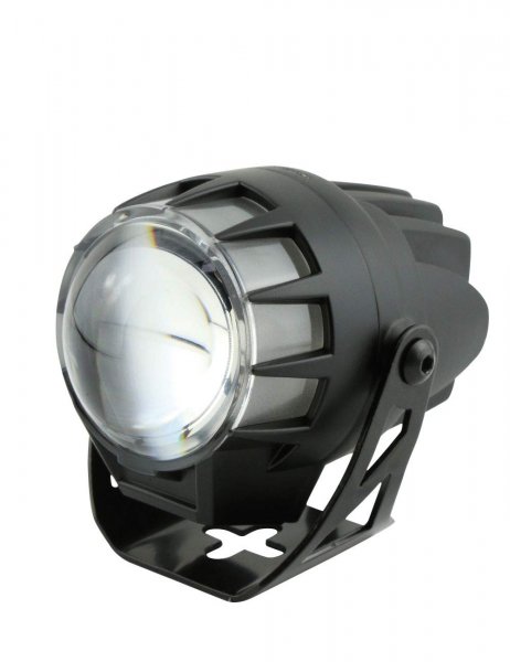222-215 Scheinwerfer Fernlicht Motorrad,rund, mit LED Standli