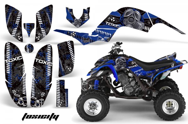 Grafik Kit Quad Dekor Toxicity Yamaha YFM 660R Quad ATV Graphic Kit