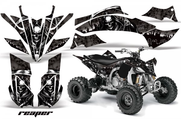 Grafik Kit Dekor Reaper Yamaha YFZ 450 09-10 Quad ATV Graphic Kit