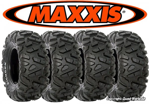 4x ATV Reifen Maxxis Bighorn M-917 M- 918 25x8-12 25x10-12 Geländereifen