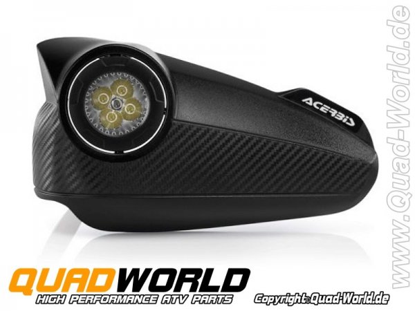 Handprotektoren Acerbis Vision schwarz inkl. LED Beleuchtung