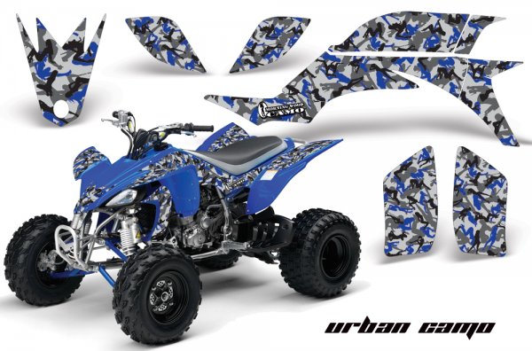 Grafik Kit Dekor Urban Camo Yamaha YFZ 450 04-08 Quad ATV Graphic Kit