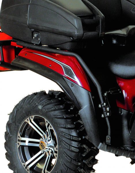 Beifahrer Fußrasten für Yamaha Grizzly 700 / 550 ATV Fußstützen -2015
